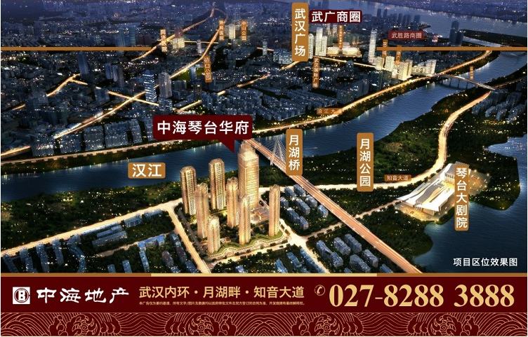 武汉凯发k8琴台华府-滨江三房王